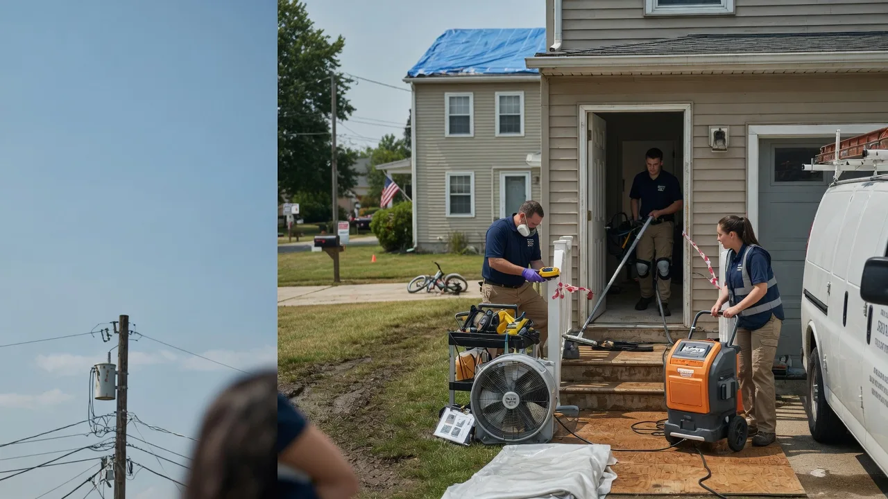 Water Damage Repair in Harrington, DE near me